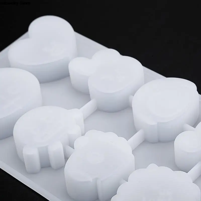 1 шт. мультяшная силиконовая форма для смолы Мыло ручной работы брелок формы