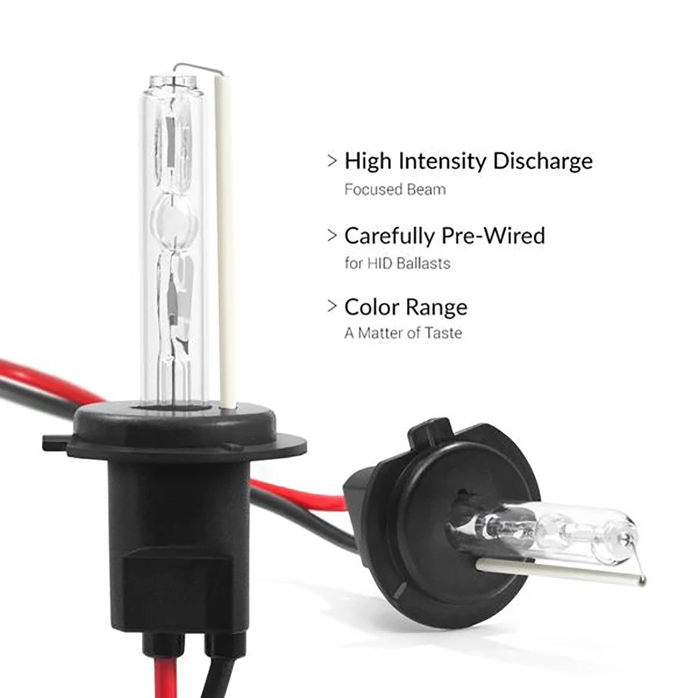 Комплект Ксеноновых Ламп H7 H4 HID для автомобильных фар H1 H3 H8 H9 H11 9005 HB3 9006 HB4 881 D2S 4300K