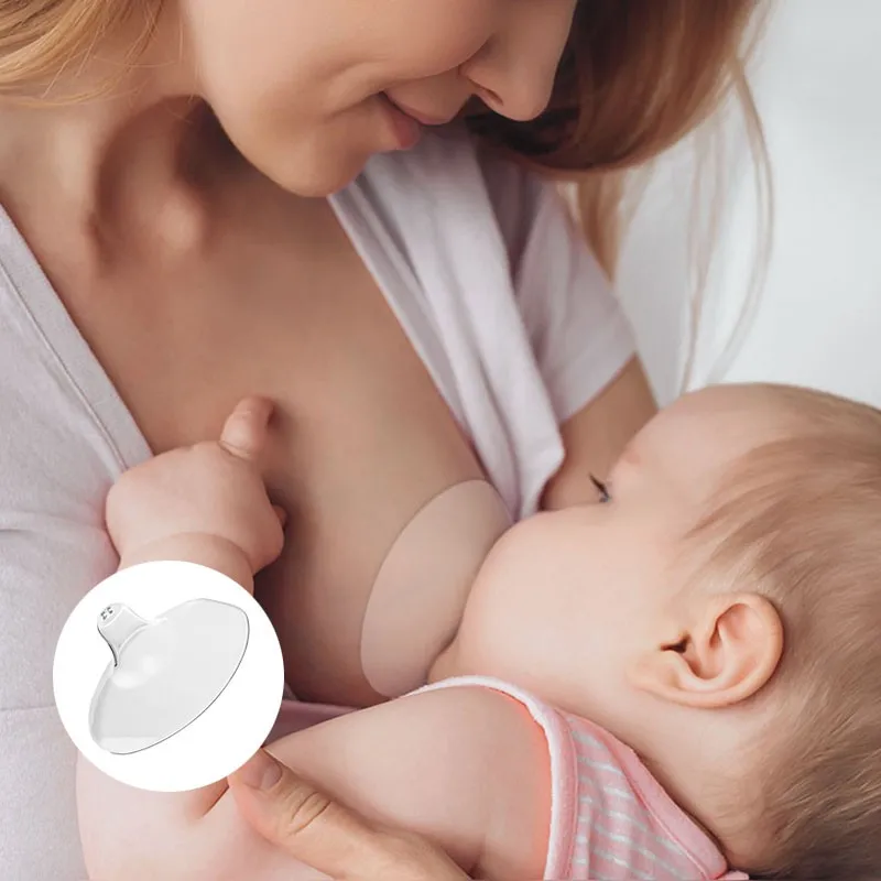 

Baby Silicone Nipple Protectors Feeding Mother Nipple Shields Protection Cover Breastfeeding Mother Milk Silicone Nipple Newborn