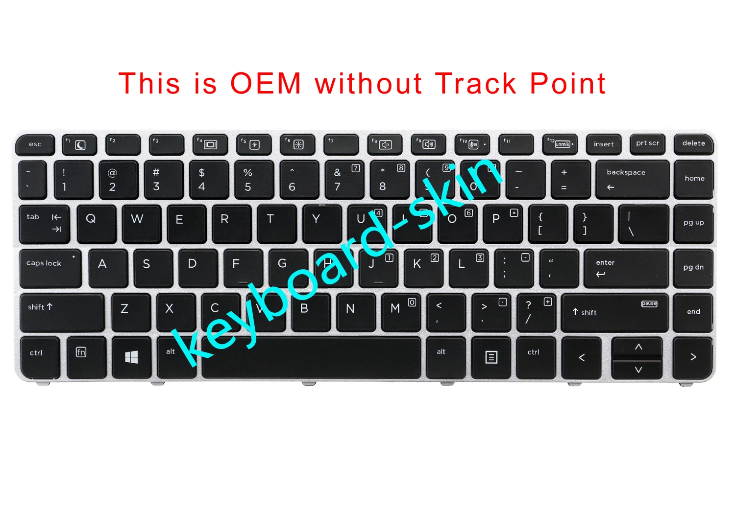 Новая клавиатура с подсветкой без точки для HP EliteBook 840 G3/745 G3/840 G4/745 G4 836308-001 821177-001