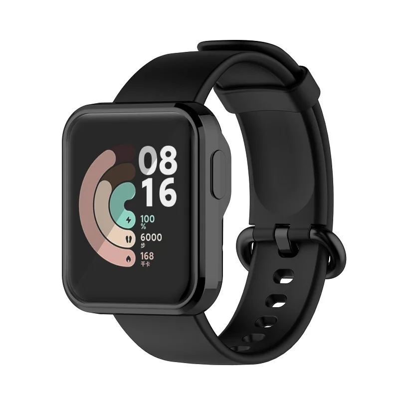Case For Xiaomi Mi Watch Lite Redmi Watch Cover Bumper Shell Frame TPU Screen Protector Smartwatch Accessories