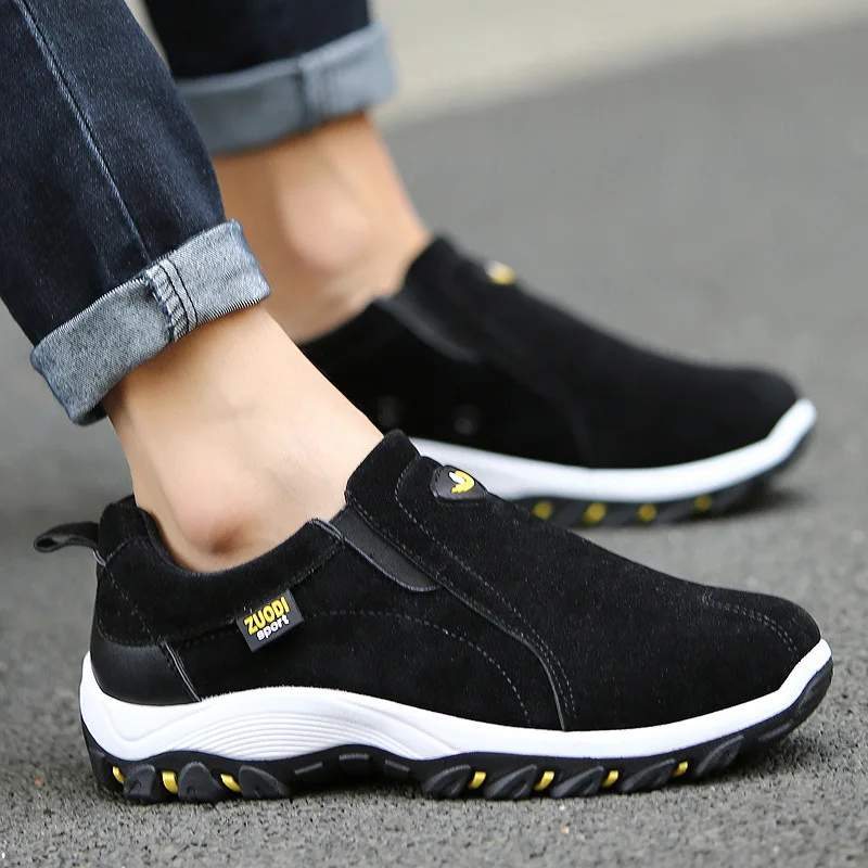 

Autumn 2020 new student youth sports casual shoes men's outdoor large leather shoes
