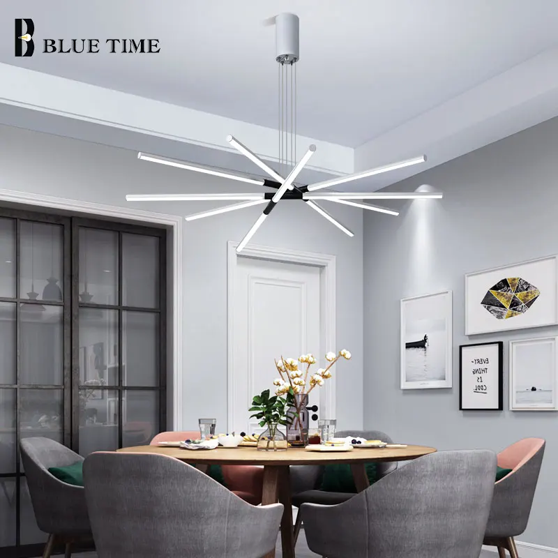 Люстра светодиодная для гостиной столовой спальни кухни | Освещение