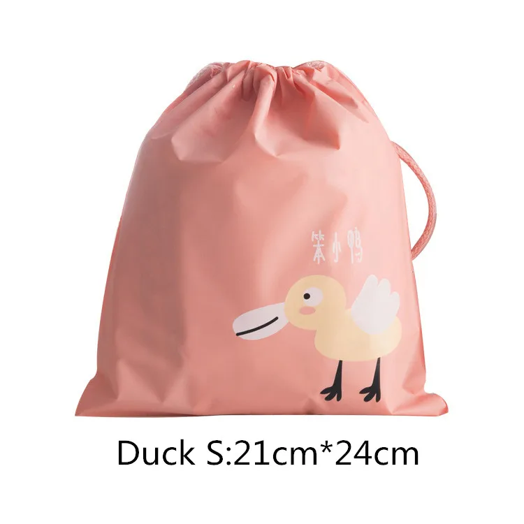 Duck S 1 шт. гидроизоляционные Мультяшные животные для новорожденных, украшения в спальню, напечатанные кровати, сумки-бампер, одежда для детей, игрушки, органайзер, бампер в кроватку - Цвет: Duck S