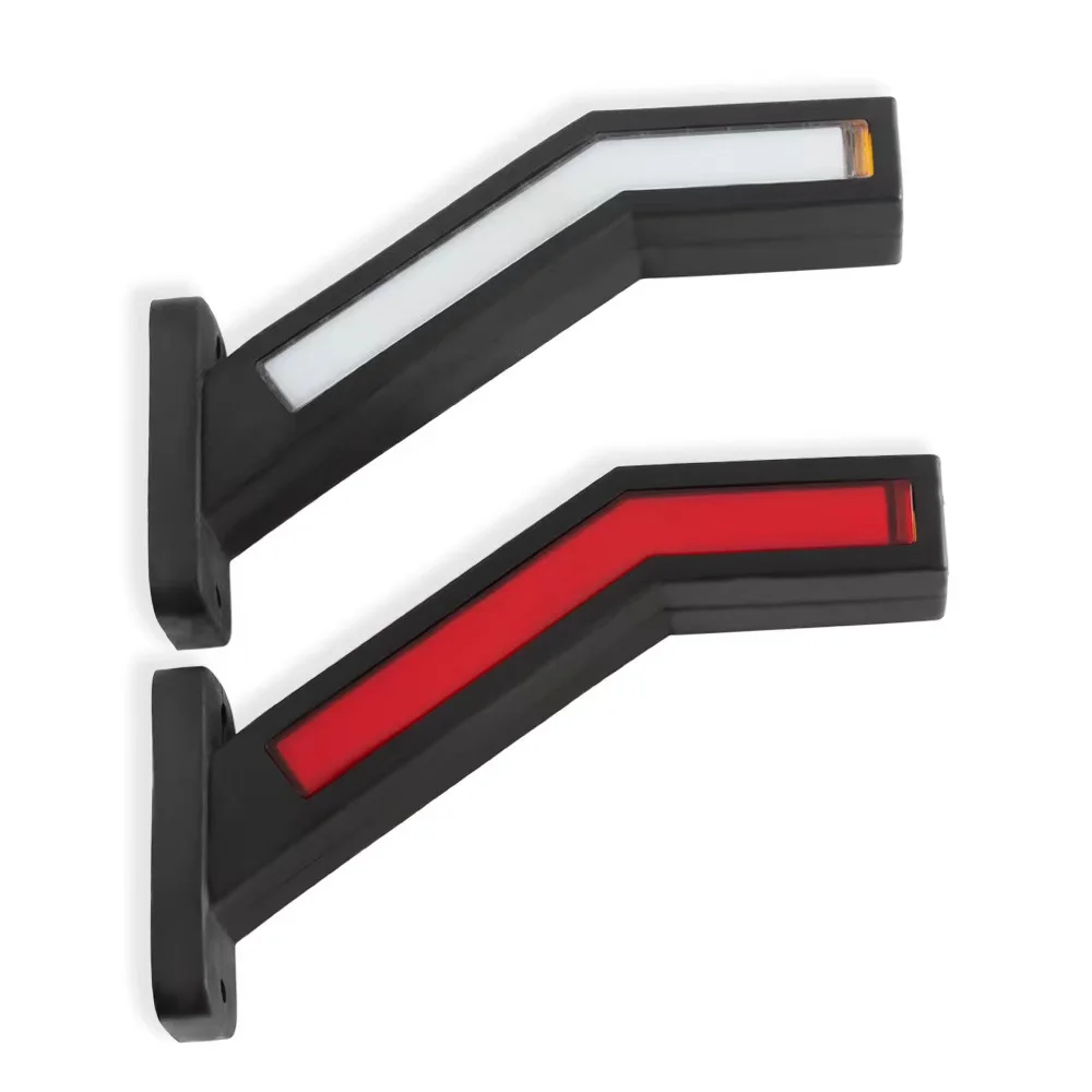 

car Accessories 2PCS LED Neon Side Sign Light 12V 24V Truck Trailer Position Light
