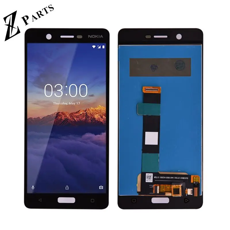 Для Nokia 5 ЖК дисплей сенсорный экран дигитайзер в сборе TA 1008 1030 1053 Pantalla Замена 1280x720