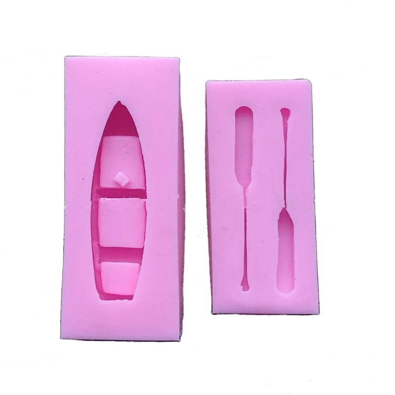 

Милая подвеска ручной работы в виде лодки, весла, силиконовая смола, литье, форма, 3D парус, лодка, эпоксидная смола, искусственные инструмент...