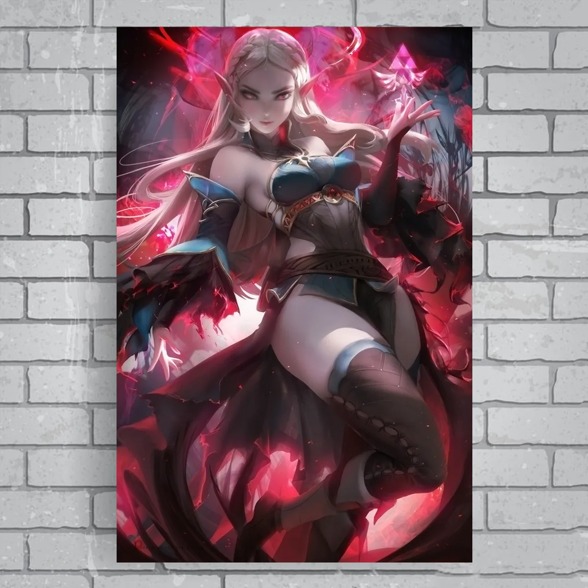 League of Legends игры постер Холст Картина маслом аниме декоративный для спальни стены