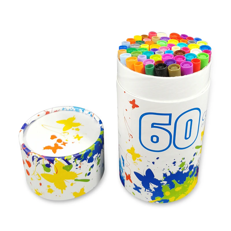 

12/48/72/100Colors Watercolor Pens For Drawing Painting Dual Tip Brush Pens Art Marker Fine Liner Brush Calligraphy Art Supplies