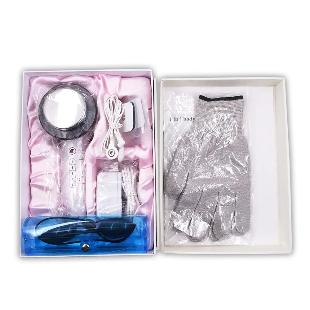 RF EMS ультразвуковая кавитация радиочастотный массажер для лица и тела похудения