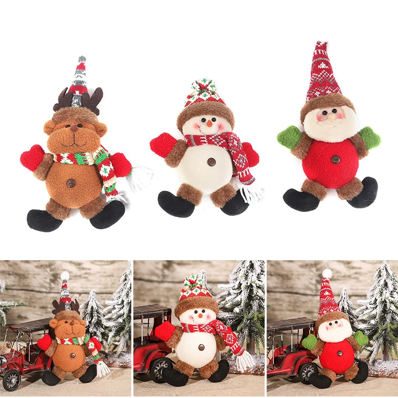 

Christmas Pendant Ornaments Creatives Cute Hanging Decor for Family Christmas Decoration JDH88