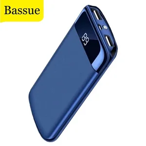 30000mah power bank portable phone charger large capacity powerbank outdoor travel lcd digital display led lighting poverbank free global shipping
