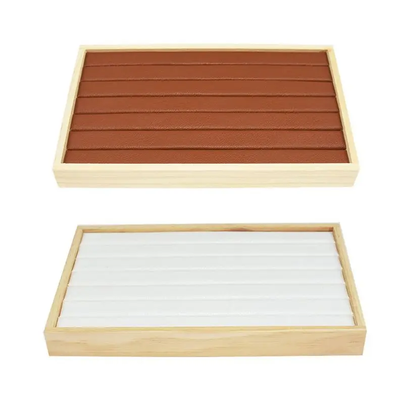 

2021 New Ring Earrings Organizer Holder Jewelry Tray Box Showcase Display Drawer