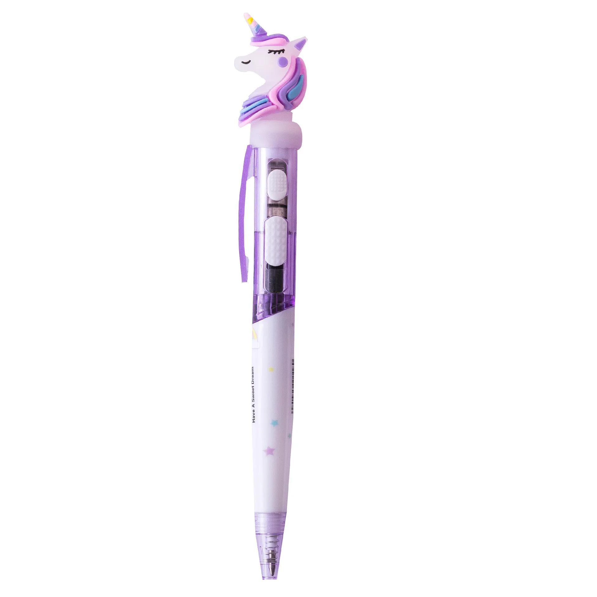 

Unicorn Flamingo Flash Multicolor Ballpoint Pen Press 3 Color Ink Ball Pens School Office Writing Supplies Kawaii Stationery