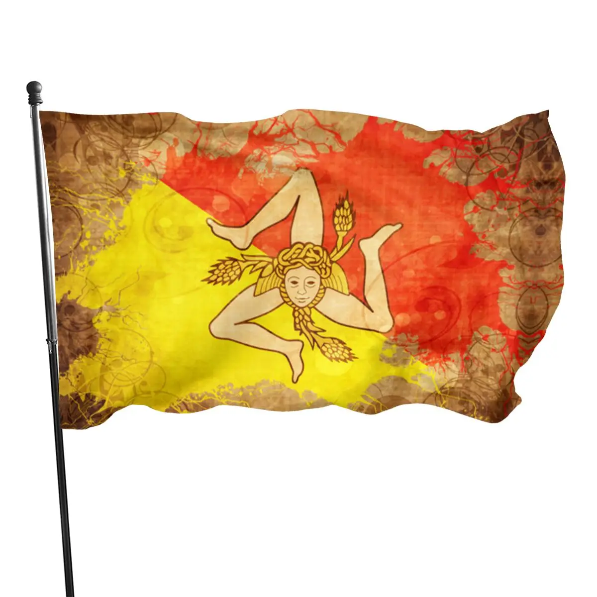 

Italy Of The Sicily flag for decoration 90x150cm