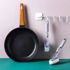 Щетка для мытья посуды, автоматическая многоразовая губка с длинной ручкой, для уборки кухни, двойного использования