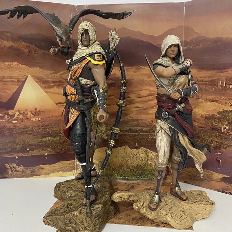 Creed оригинальная Bayek Aya ПВХ экшн фигурка Коллекционная модель игрушки