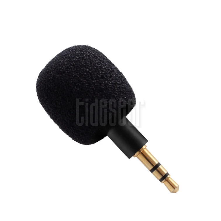 구매 휴대용 3.5mm 잭 금속 무 지향성 미니 소형 마이크 마이크 휴대 전화 컴퓨터 PC 녹음 노트북 사운드 카드