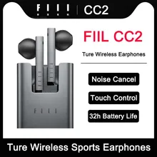 FIIL CC2 Ture Wireless Earphones ENC Call Noise Canceling Sport Headphones TWS Gaming Headset For Xiaomi iPhone Huawei Phones