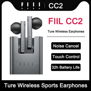 fiil cc2 ture wireless earphones enc call noise canceling sport headphones tws gaming headset for xiaomi iphone huawei phones free global shipping