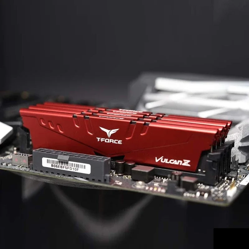 Модуль памяти для настольных ПК TEAMGROUP T-Force Vulcan Z DDR4 16 Гб (2x8 ГБ) 32 (2x16 Гб) 64 ГБ (2x32 3200