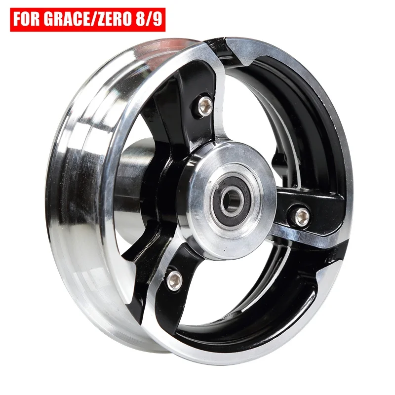 Ступица переднего колеса для Grace& Zero 8 9 10 T8 T9 T10 электрический скутер 8,5 дюймов съемное колесо Macury оригинальные запасные части