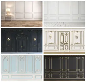 Laeacco винтажный шикарный настенный светильник Настольный Деревянный Пол Вечерние Детские Семейные фотосъемки фоны фотостудия