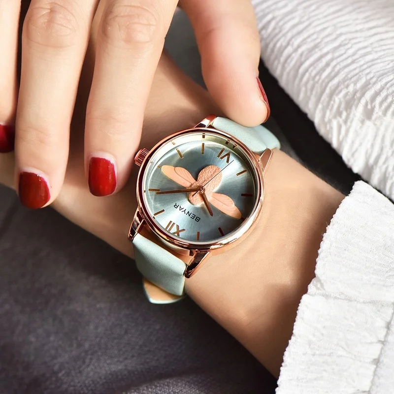 Женские часы повседневные для студентов модный подарок Кварцевые