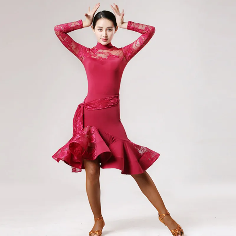 

Green Women Latin Dress Latin Dance Costumes for Women Latin Salsa Dress for Dance Competition Latin Dance Tango Dress Fringe