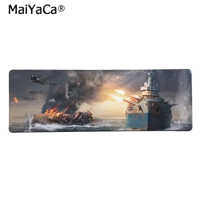 MaiYaCa высокое качество мир военных кораблей игра DIY дизайн игровой с узором коврик