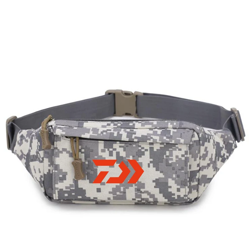 

Daiwa Waterproof Canvas Fishing Bag Multi-Purpose Outdoor Bag Reel Lure Bags Pesca Fishing Tackle Daiwa Fishing Bag