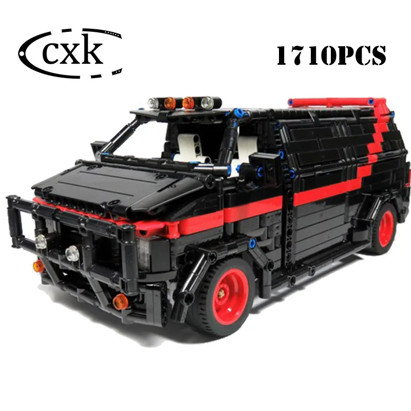 

Высокотехнологичная Машина р/у полиции-Team автомобиля MOC-5945 транспорт Ван креативный идеал конструкторных блоков, Детские кубики, игрушки дл...