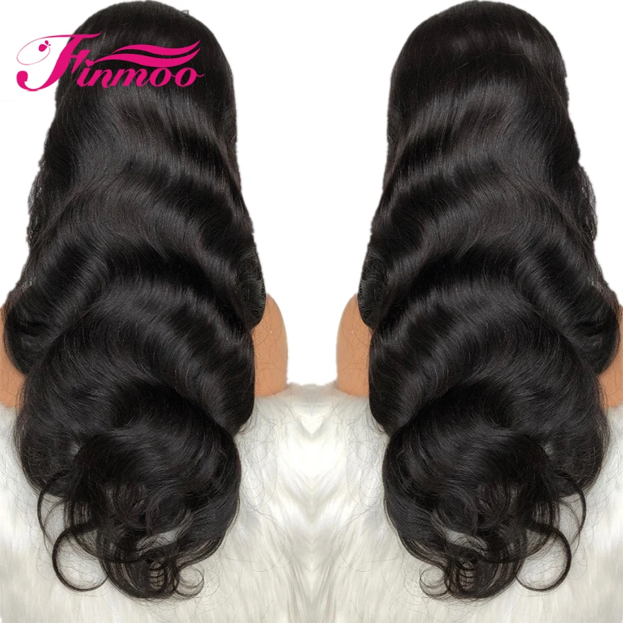 Объемная волна Синтетические волосы на кружеве парики из натуральных волос