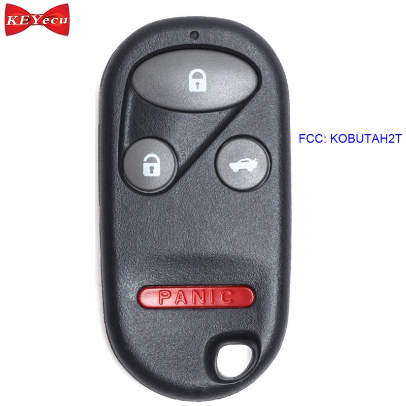 KEYECU для Honda Accord 1998 2002 Acura TL 1999 2003 дистанционный брелок входа без ключа FCC ID: KOBUTAH2T 315