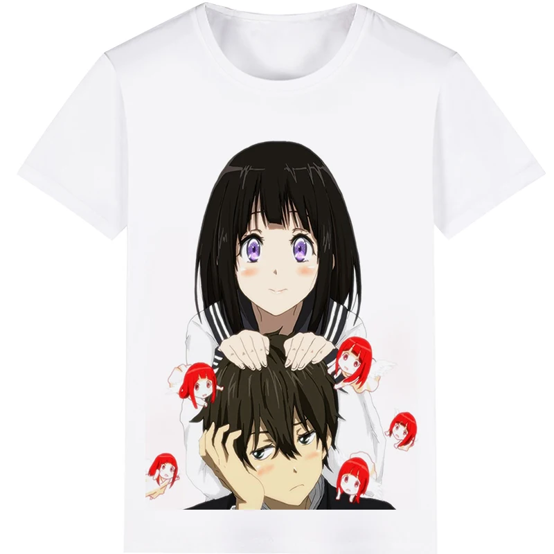 

Hyouka Cosplay Costume Adult Kids Child Short Sleeve T-shirt T shirt