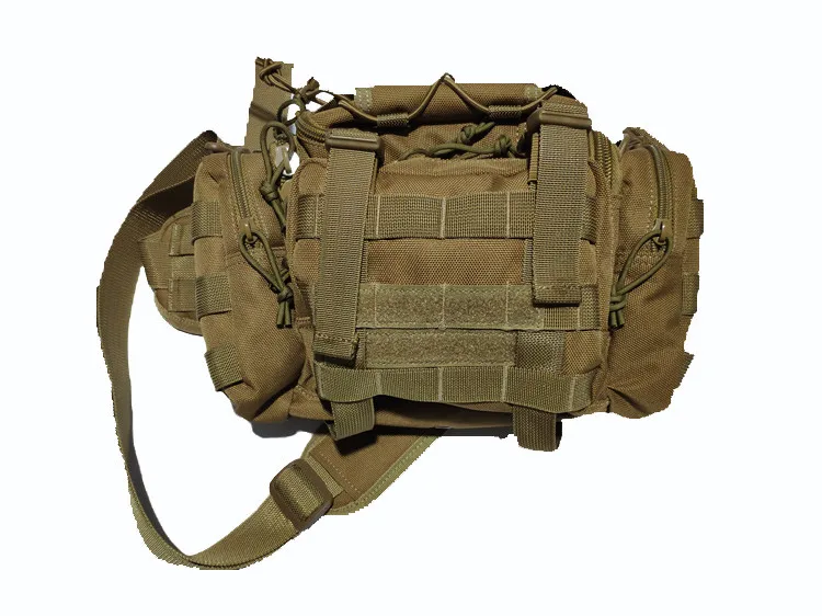 Outdoor Single Shoulder Bag Multifunctional Cycling Sports Light Chest Hanging Bag Inclined Waist Bag Can Be Carried On The Back