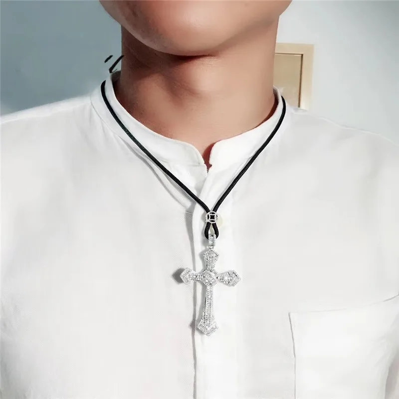 Роскошные христианские кресты подвески стразы картина полное настоящее золото