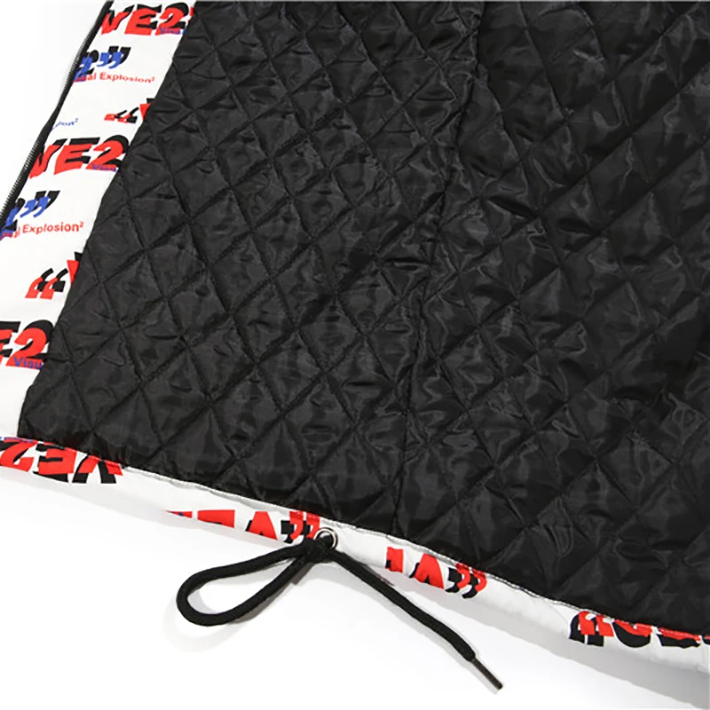 Парка Mirecoo Мужская зимняя длинная куртка с капюшоном и надписью меховым