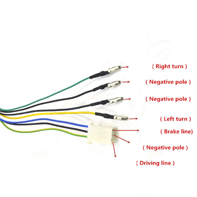 

Motorcycle Rear Taillight Brake LED Turn Signal for KAWASAKI Ninja250 Ninja300 Z300 Z250 EX300 2013-2017