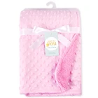 Одеяло и пеленка для новорожденных, из мягкого флиса, зимнее, однотонный комплект постельных принадлежностей хлопок