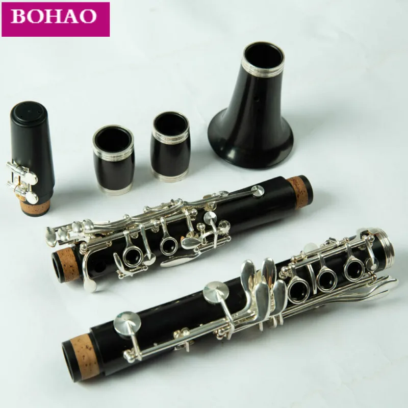 Отличный C образный кларнет из черного дерева хороший материал и звук|Кларнет| |