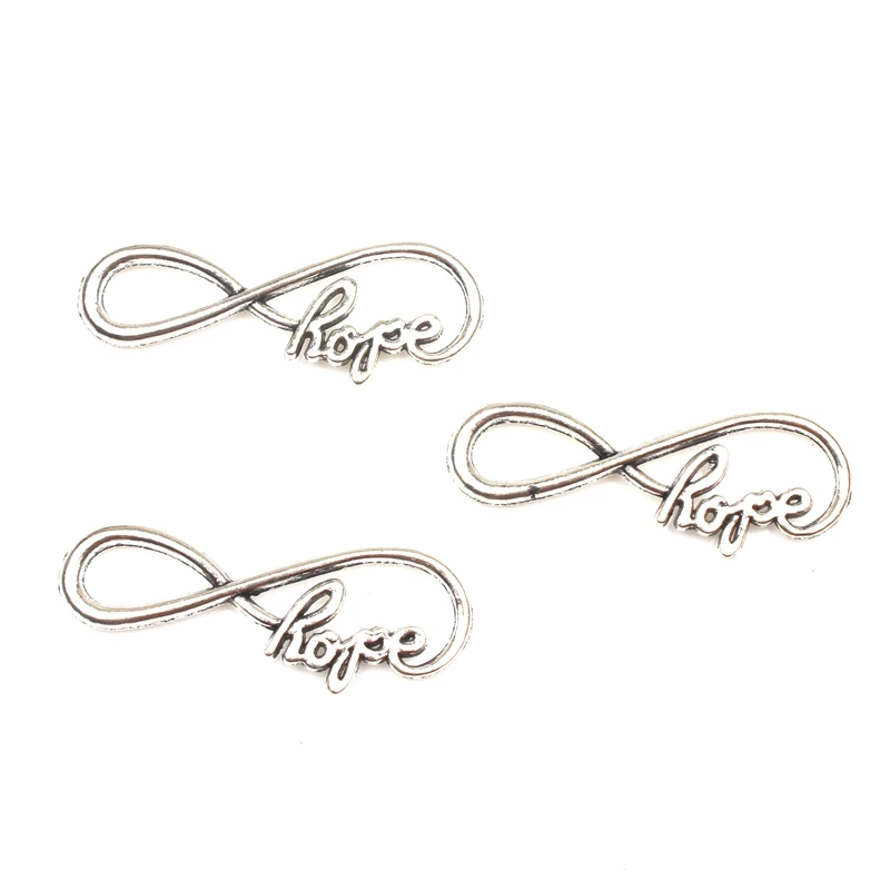 10 шт./пакет Модные Последние любовь соединительный элемент бесконечность для