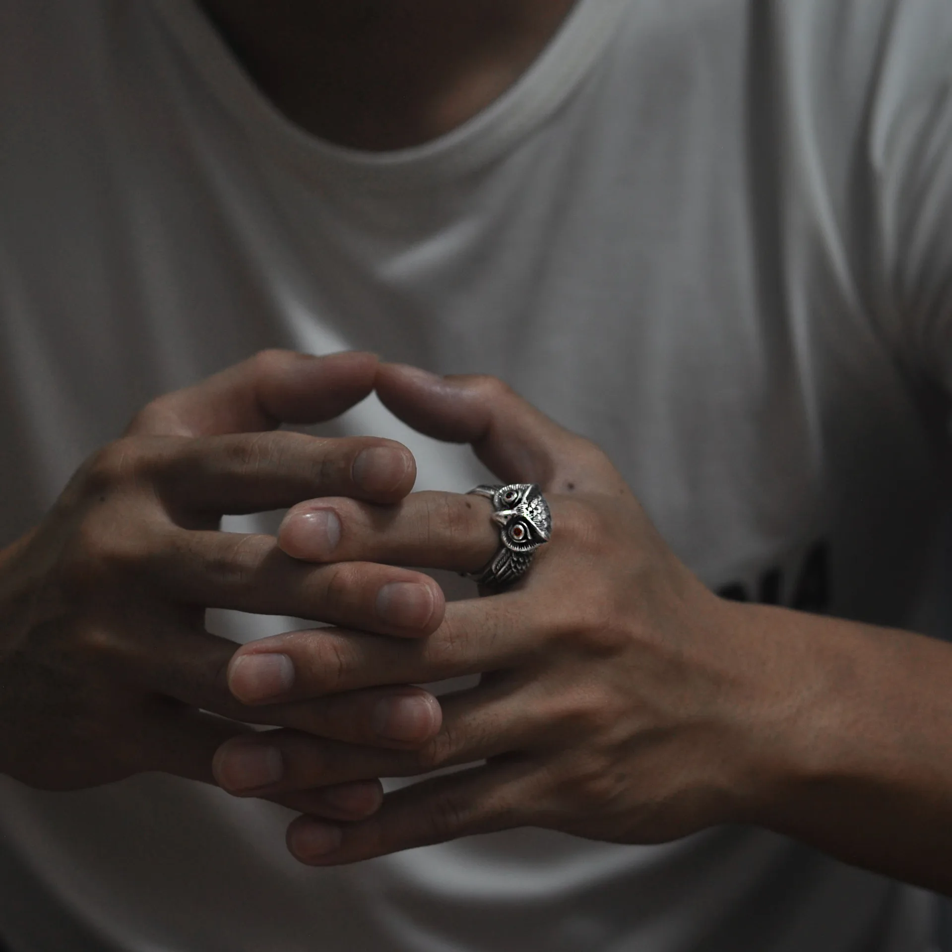 BOCAI новые ювелирные изделия из серебра S925 пробы Ретро хип-хоп тренд властителя