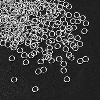 1000pcslot 34567810mm stainless steel diy jewelry findings open single loops jump rings split ring for jewelry making