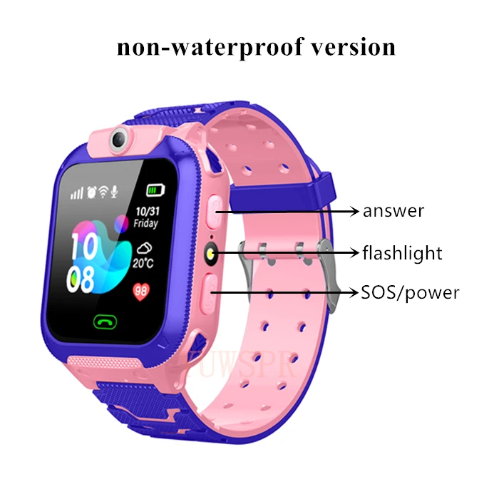q12 children tracker smart watch lbs location multifunction wristwatch camera waterproof ios android phone kids smart clock gift free global shipping