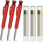 Твердая искусственная с 18 стержнями, Деревообрабатывающие инструменты, твердая ручка с глубоким отверстием, маркировочный инструмент для деревообрабатывающих архитекторов