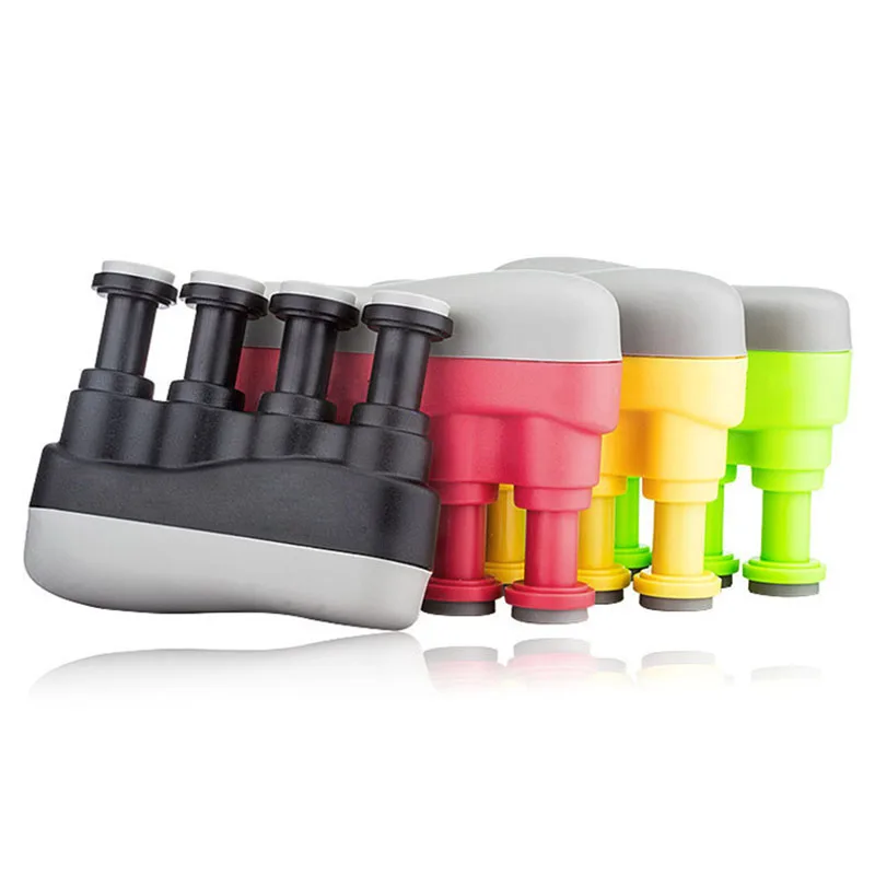 

Guitar Hand Finger Exerciser Medium Tension Grip Power Trainer for Guitars Bass Piano SER88