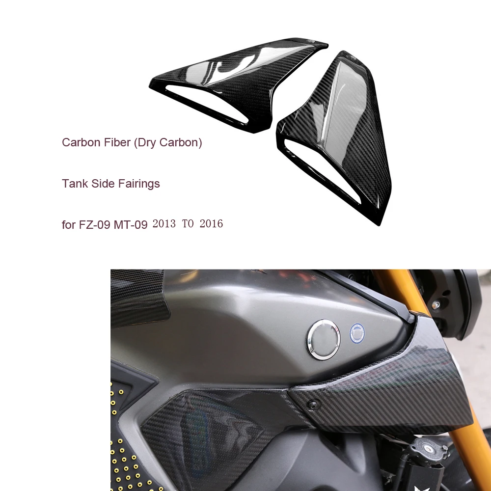 PrePreg углеродное волокно (сухой углерод) Боковая обтекательная крышка