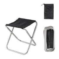 camping stool folding camp chair with storage bag for fishing folded aluminum alloy mazar extreme storage camping equipment