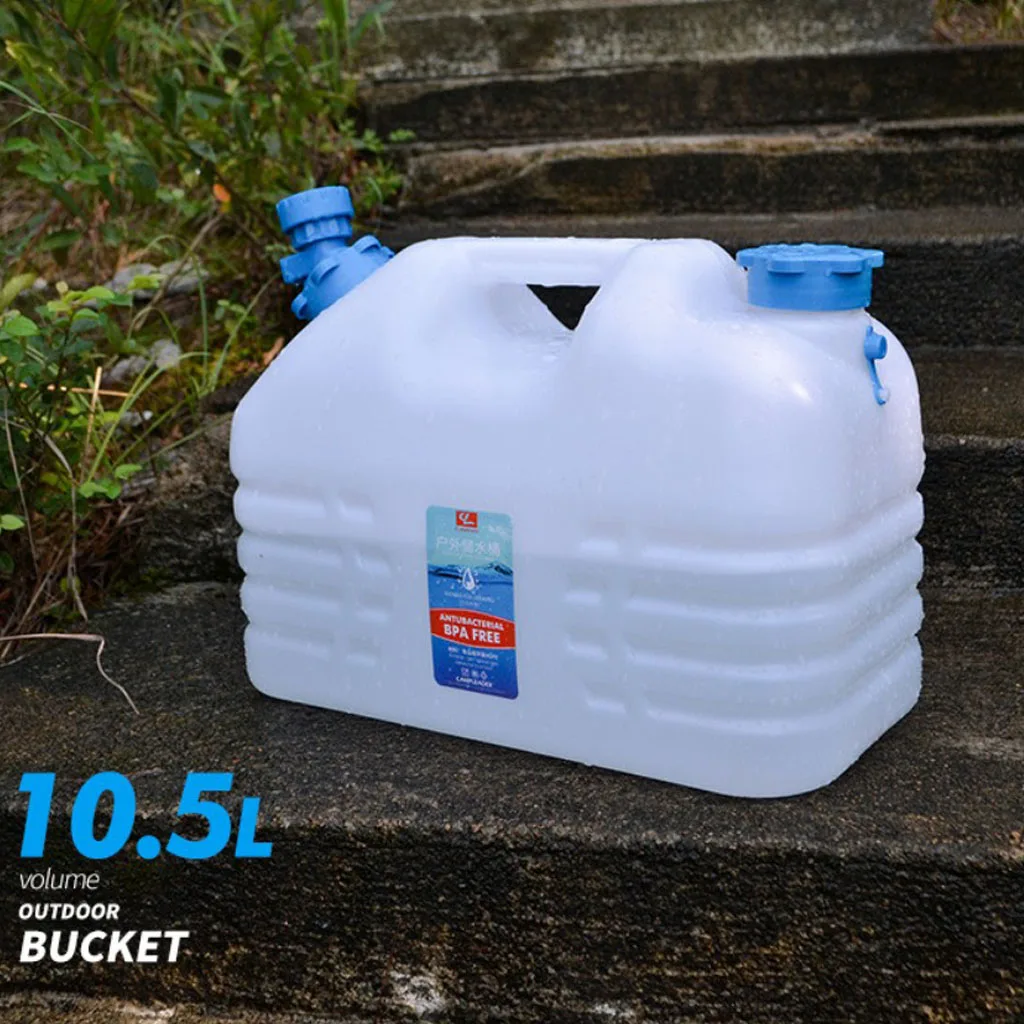 

Outdoor Portable Car Water Storage Drinking Bucket Camping Container Tank